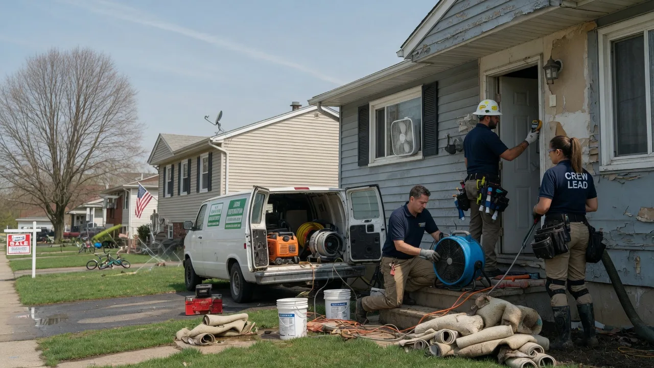 Flood Cleanup in Cushing, OK near me